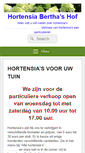 Mobile Screenshot of hortensianederland.nl